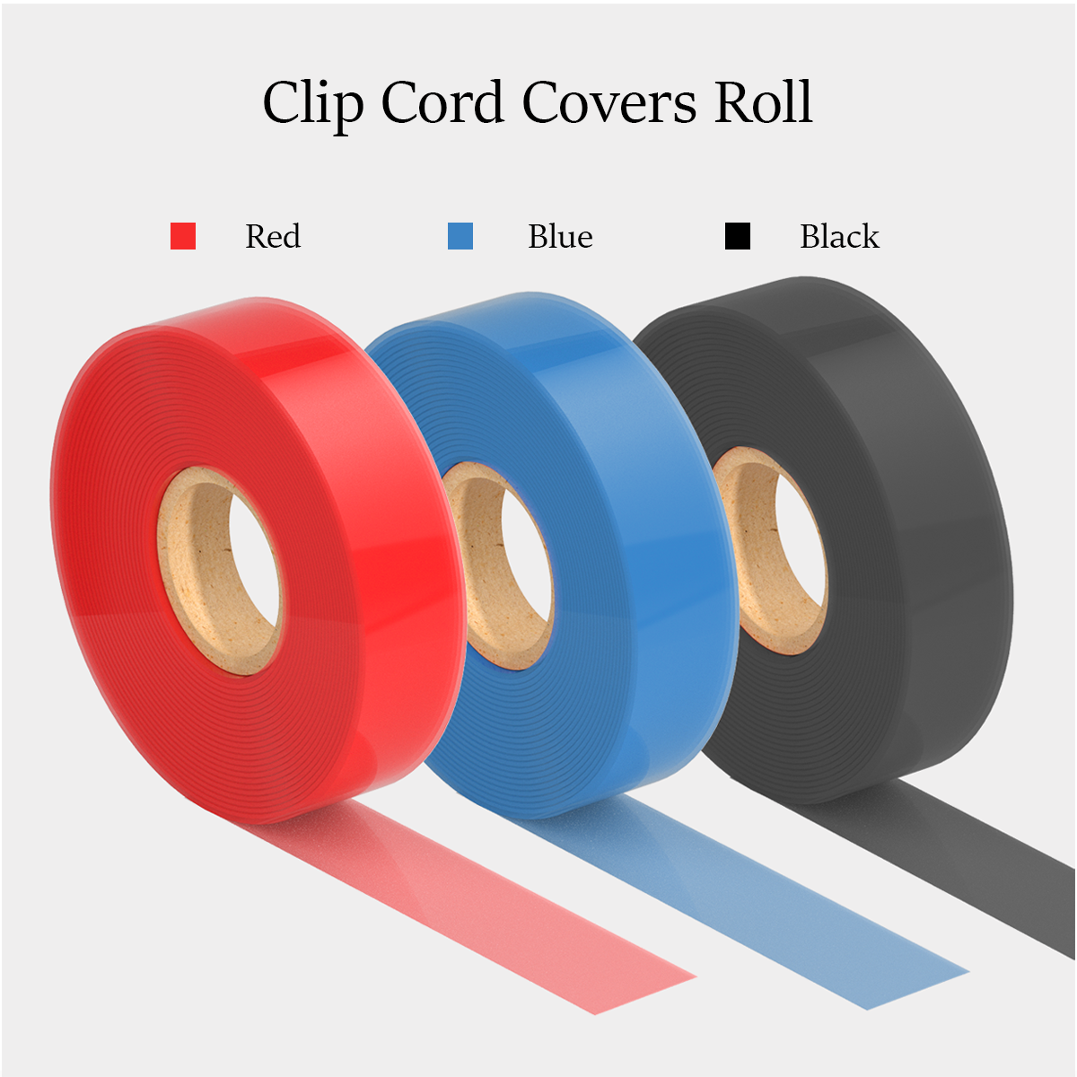 Clip Cord Covers with Grip Tape Wraps - NAQASE 125pcs Clip Cord Bags Pen  Bags Cord Sleeves Blue Clip Cord Covers Wrap and 6pcs Tattoo Bandages  Elastic Grip Tape Wraps Black+6pcs 