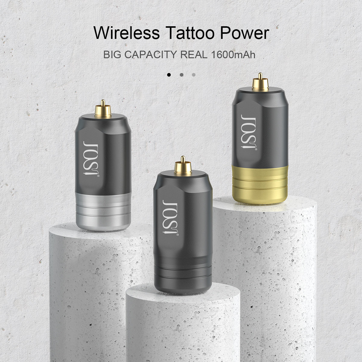 JOSI WP6 Wireless Tattoo Power Supply Rechargeable Battery 1600mAh