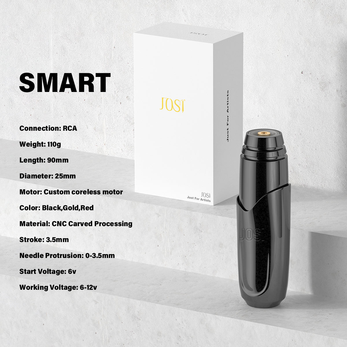 JOSI Smart Tattoo Machine Professional Liner Cartridge Pen